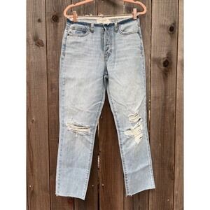 HIDDEN‎ los angeles Women's Distressed Ripped Raw Hem High Rise Jeans Size 24